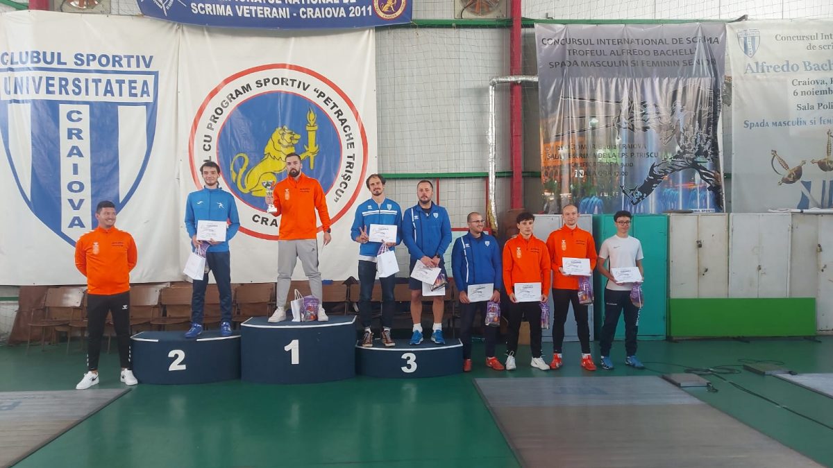 Adrian Dabija a câștigat Cupa României la spadă seniori masculin