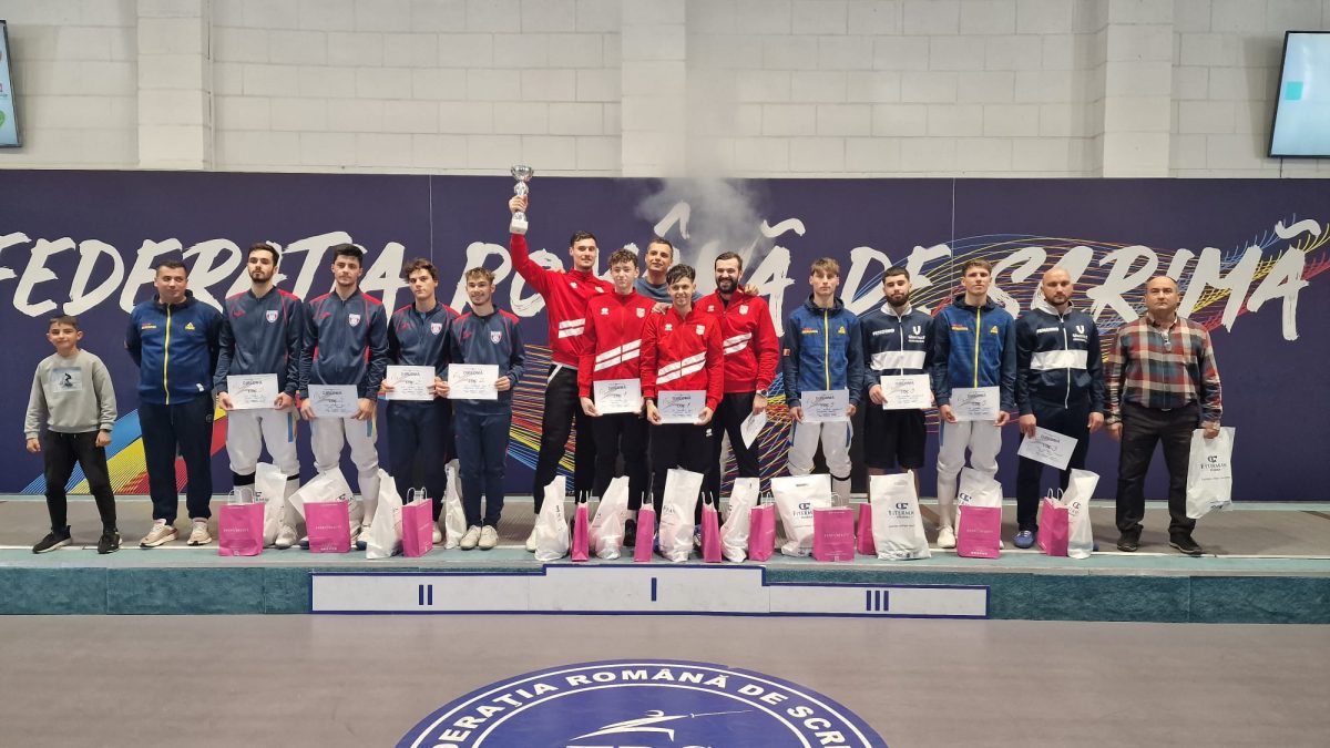 CS Dinamo este câștigătoarea Cupei României la sabie masculin echipe