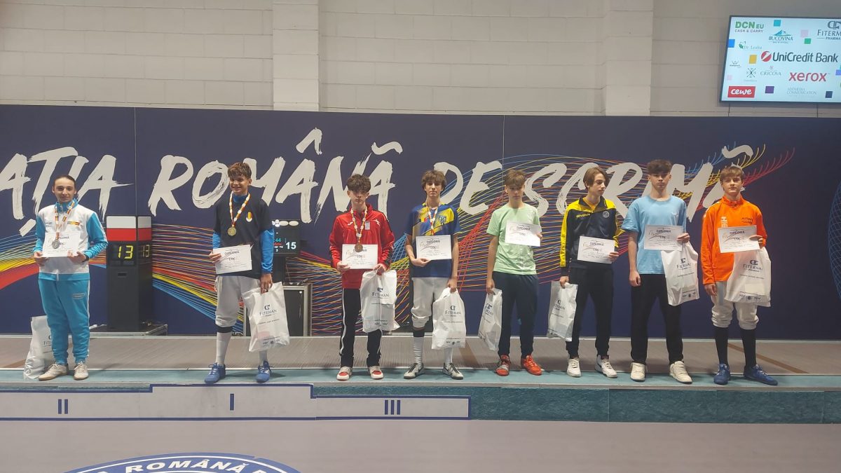 Ștefan Popa este campionul național U15 la spadă masculin!