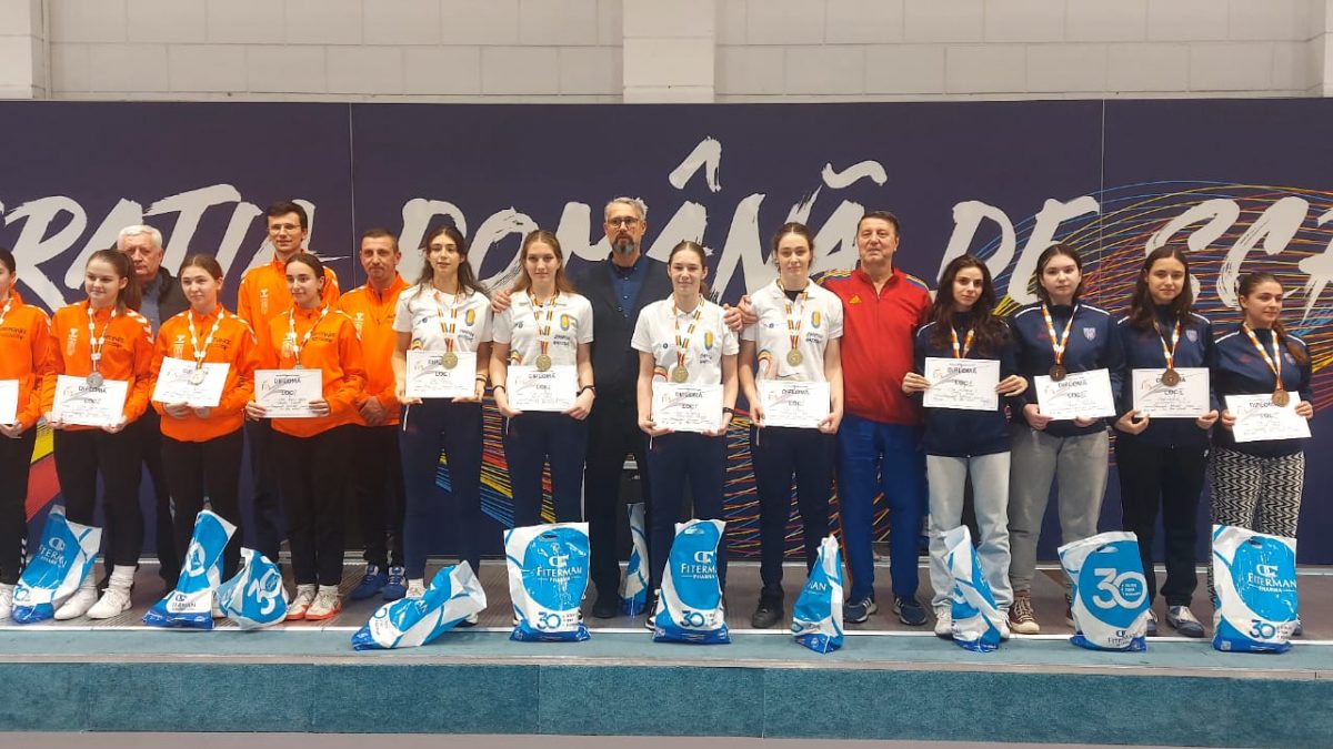 CSA Steaua București 1 – campioana națională la spadă feminin echipe juniori