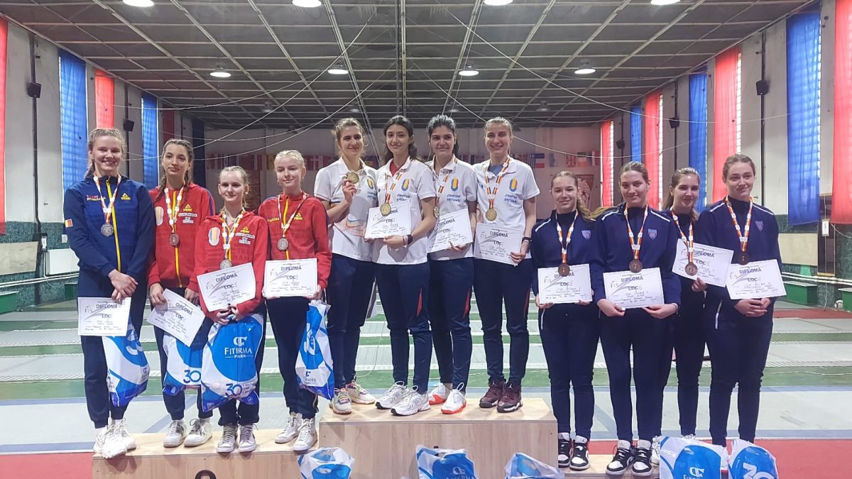 CSA Steaua a câștigat titlul de campioană națională la spadă feminin echipe!