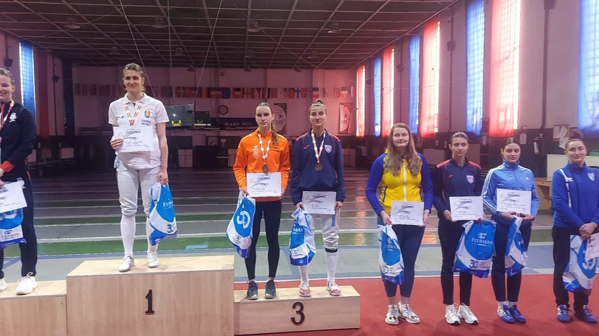 Alexandra Predescu a câștigat titlul național la spadă feminin