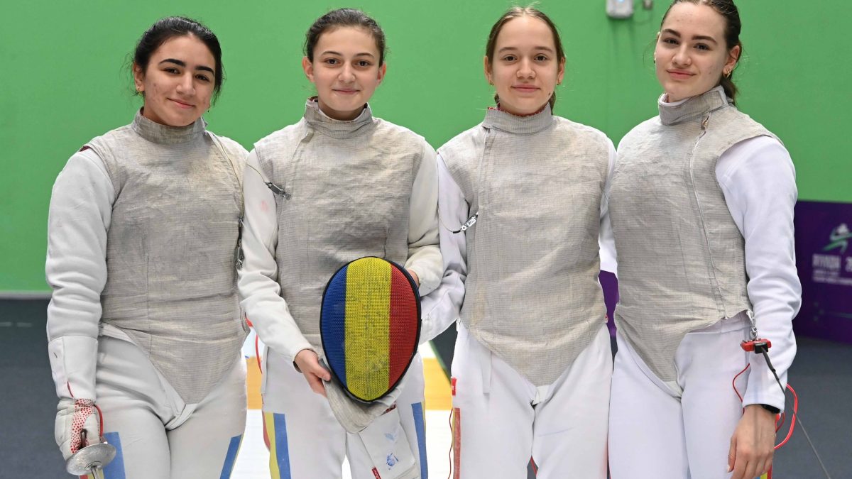 Riad 2024: Echipa feminină de junioare a României – locul 13 la floretă