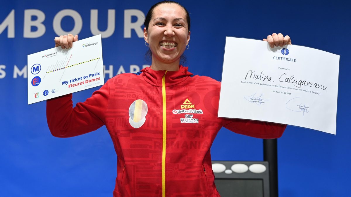 Mălina Călugăreanu s-a calificat la Jocurile Olimpice Paris 2024
