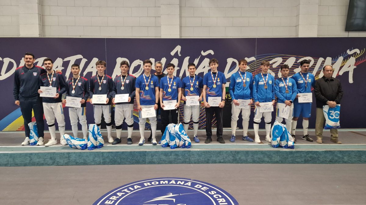 CS Dinamo este campioana României la tineret, în proba de sabie echipe masculin