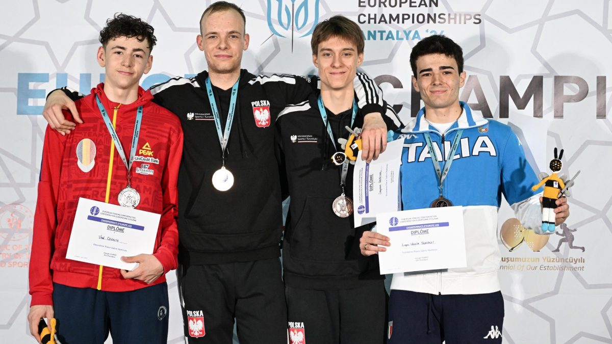 Antalya 2024: Vlad Covaliu – argint la sabie masculin U23!