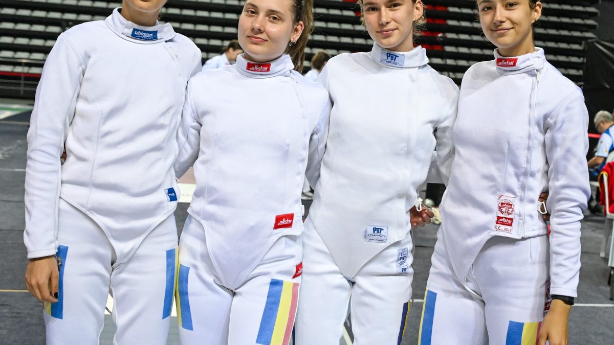 Antalya 2024: România – locul 5 la spadă feminin echipe U23!