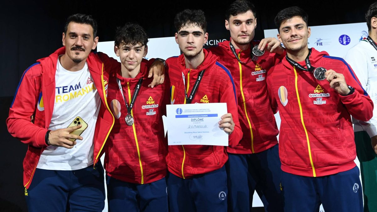 Basel 2024: România este vicecampioană europeană la sabie masculin echipe!