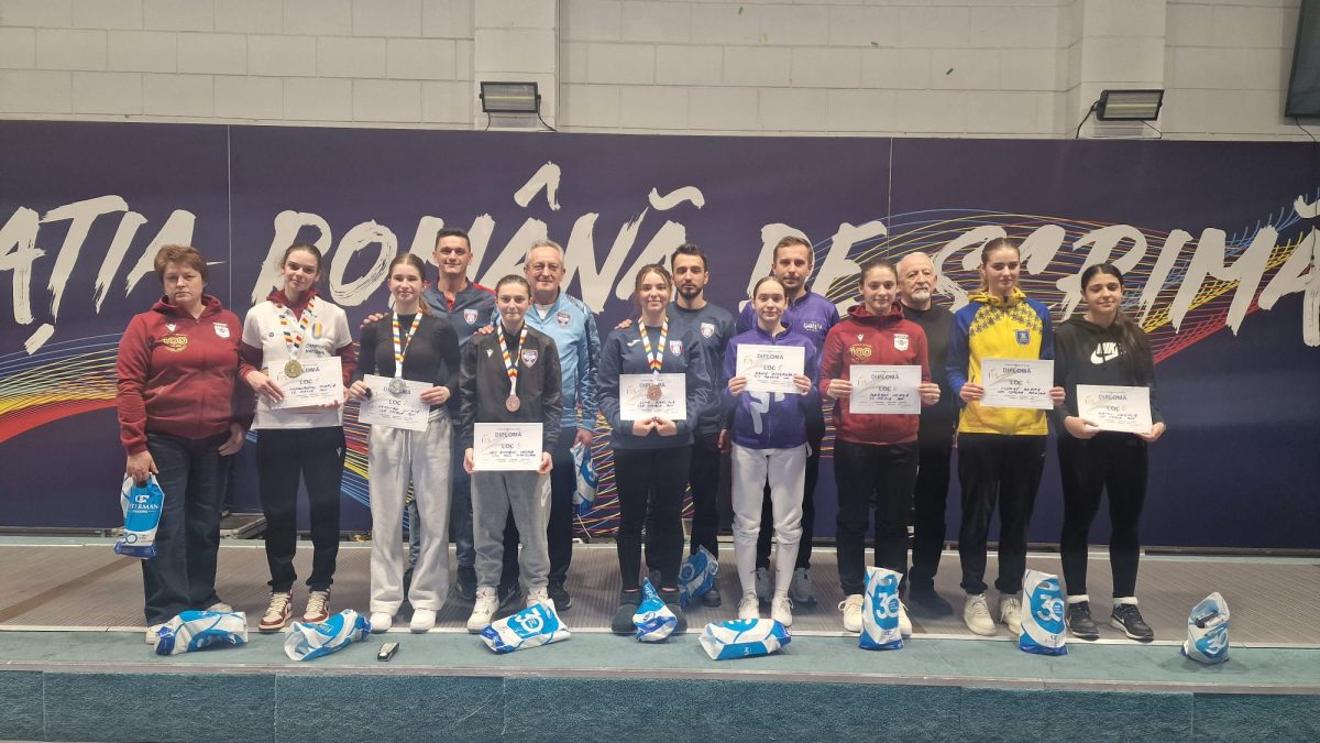 Campioana națională a junioarelor, la floretă, este Maria Teodorescu!