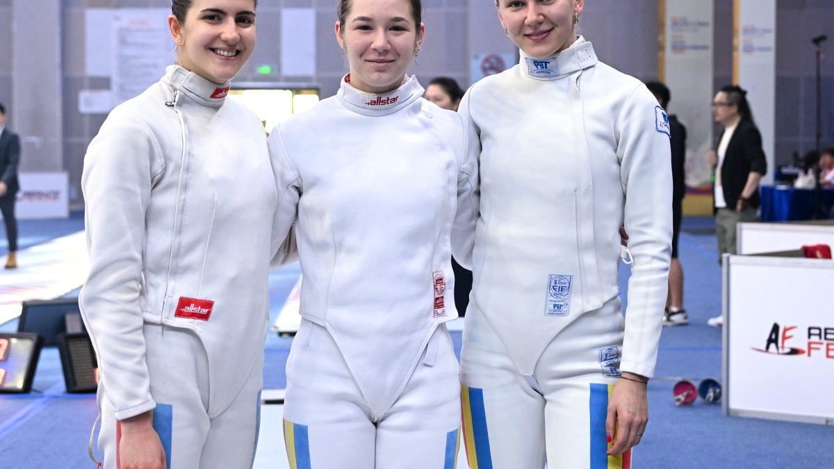 Echipa de spadă a României – locul 13 la Cupa Mondială de la Wuxi
