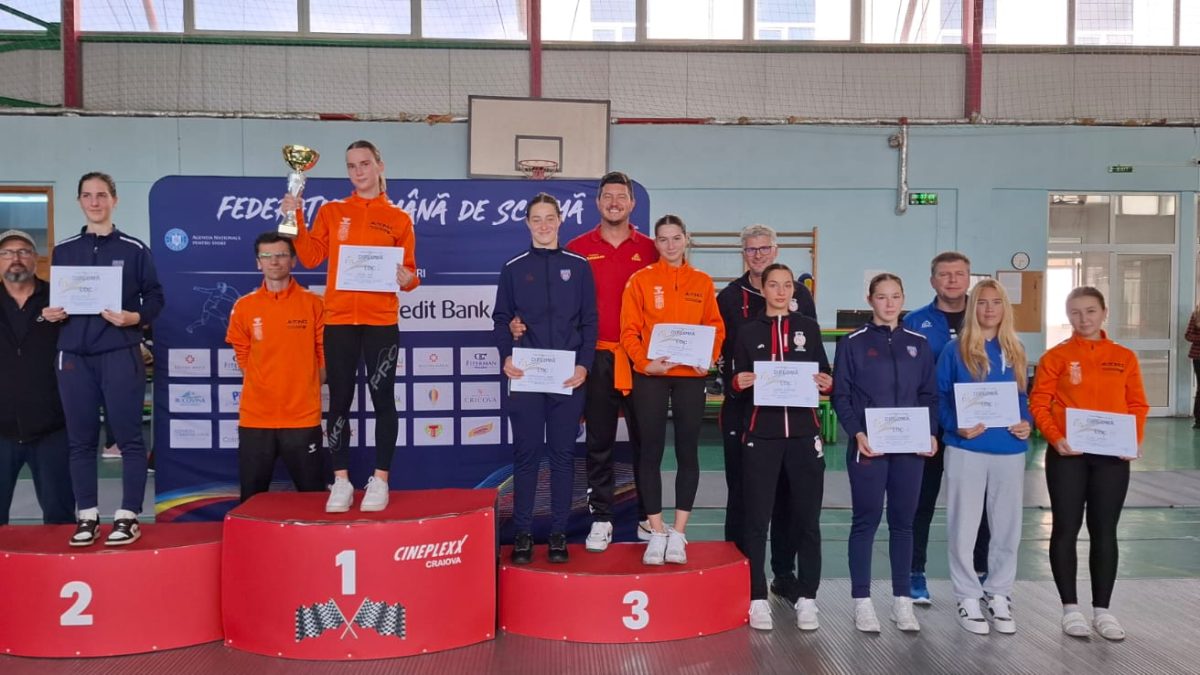 Sătmăreanca Ana Tomșa a cucerit Cupa României la spadă feminin junioare!