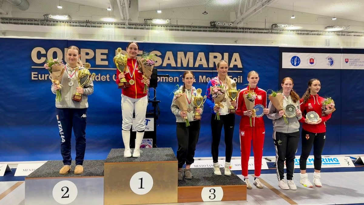 Alexandra Adoch a cucerit medalia de aur la Samorin!