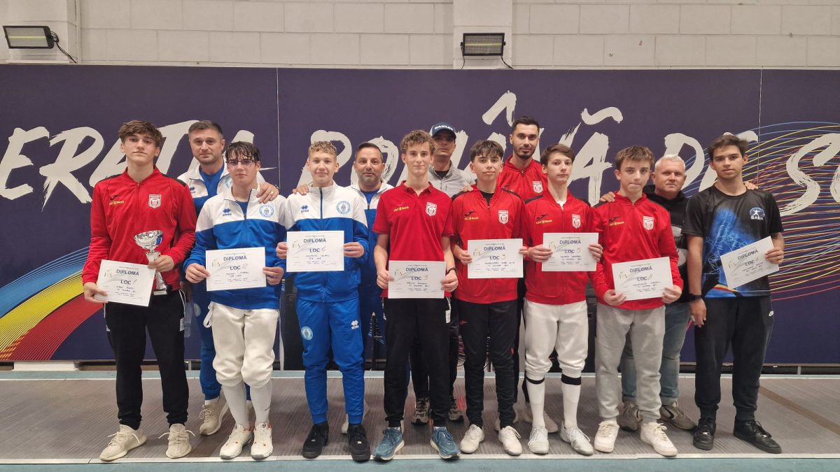 Matei Alexandru Radu a cucerit Cupa României la sabie masculin cadeți!