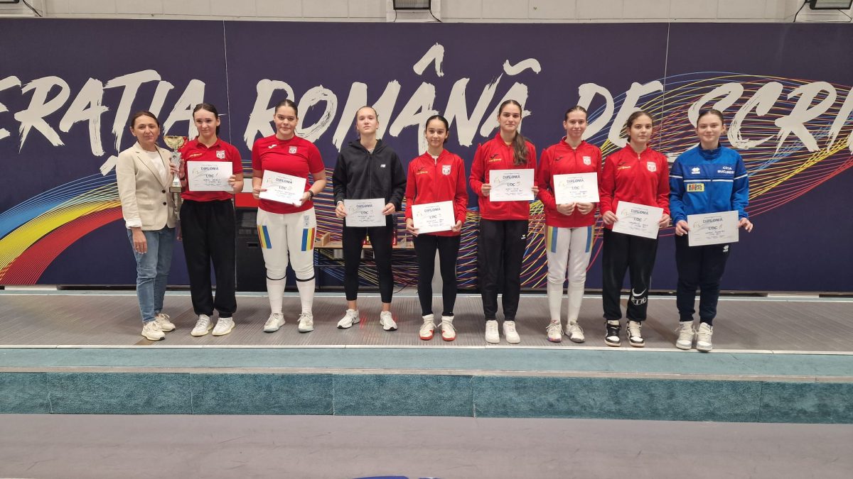 Amalia Covaliu a cucerit Cupa României la sabie feminin junioare