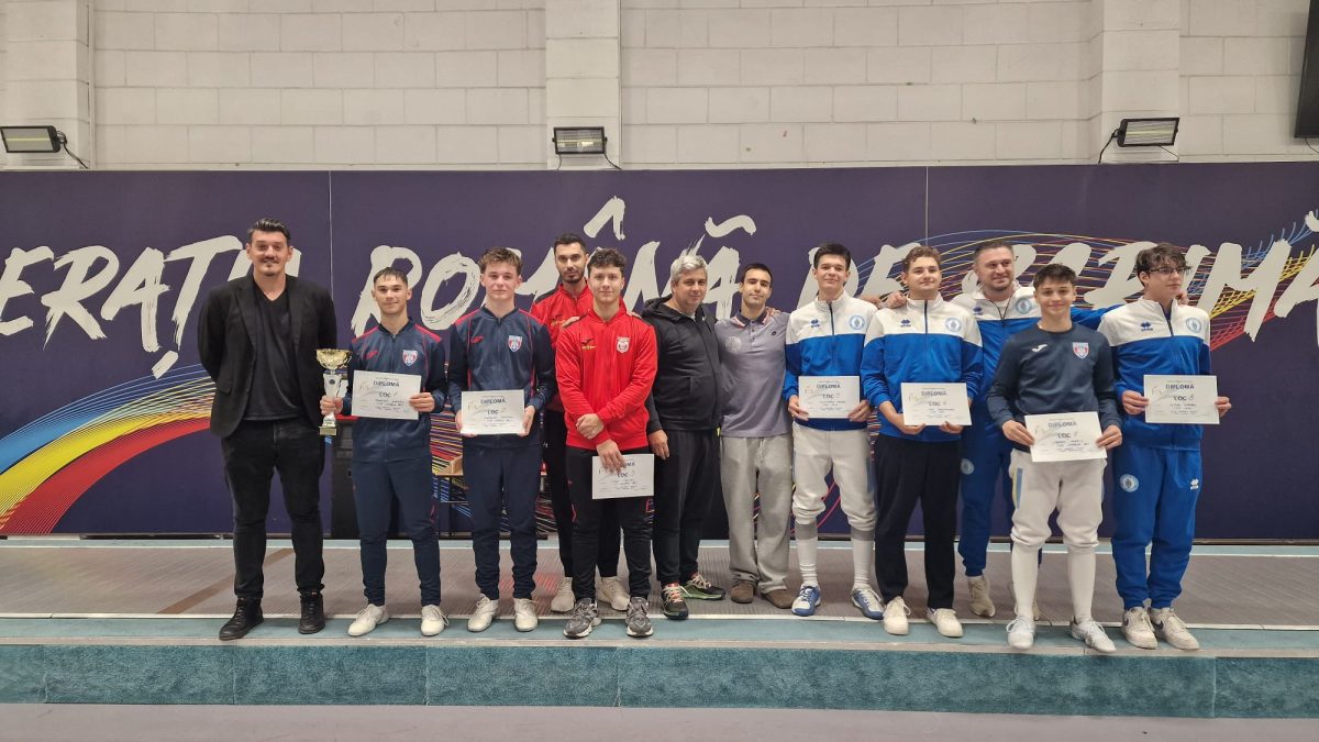 Dacian Enache e câștigătorul Cupei României la sabie masculin juniori!