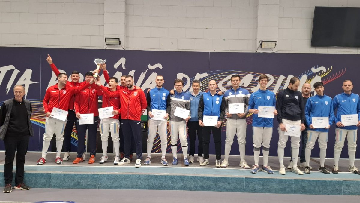 CSM Olimpia Satu Mare a cucerit Cupa României la spadă echipe masculin!