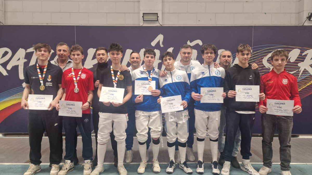 Matei Alexandru Radu este campionul României la sabie masculin cadeți
