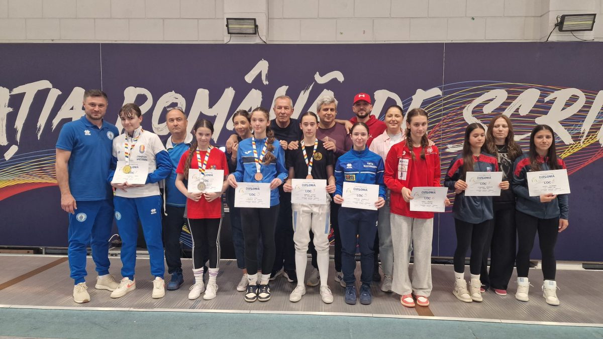 Carla Lisneanu a luat titlul speranțelor la sabie feminin!