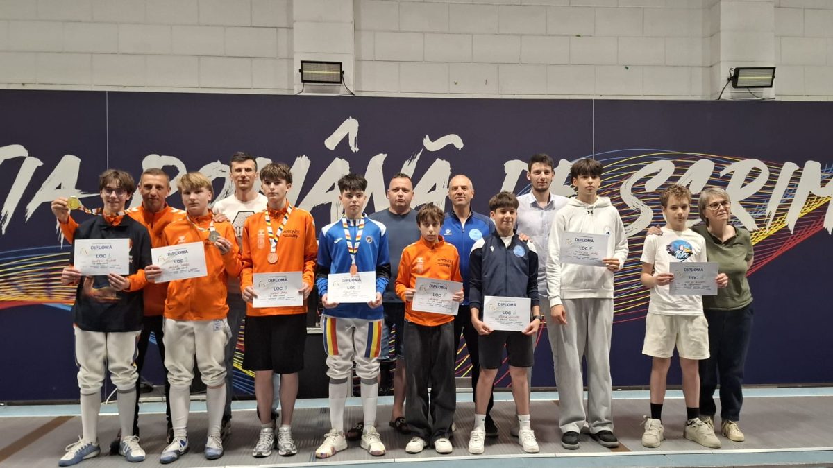 Teodor Gurza este campionul României la sabie masculin speranțe!