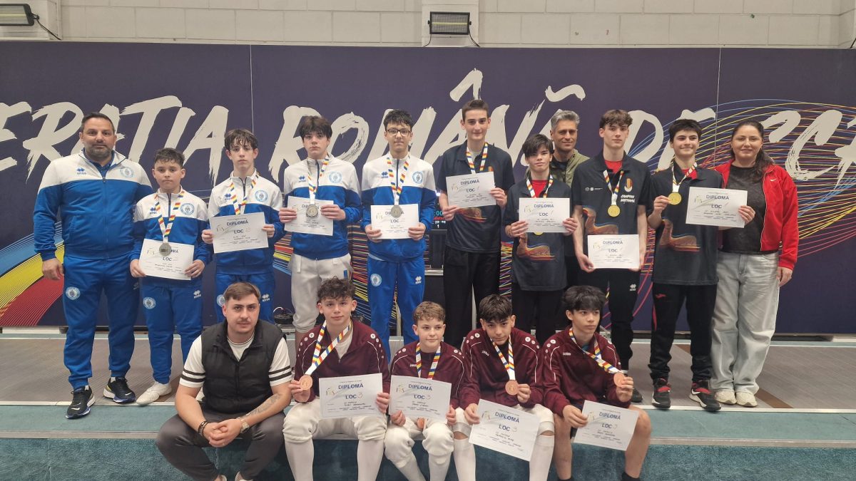 Titlul național al speranțelor la sabie echipe masculin a fost câștigat de CS Dinamo  București!