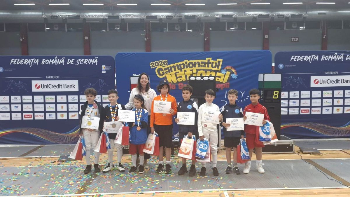 Mihai Sarica a cucerit titlul U11 la spadă masculin!