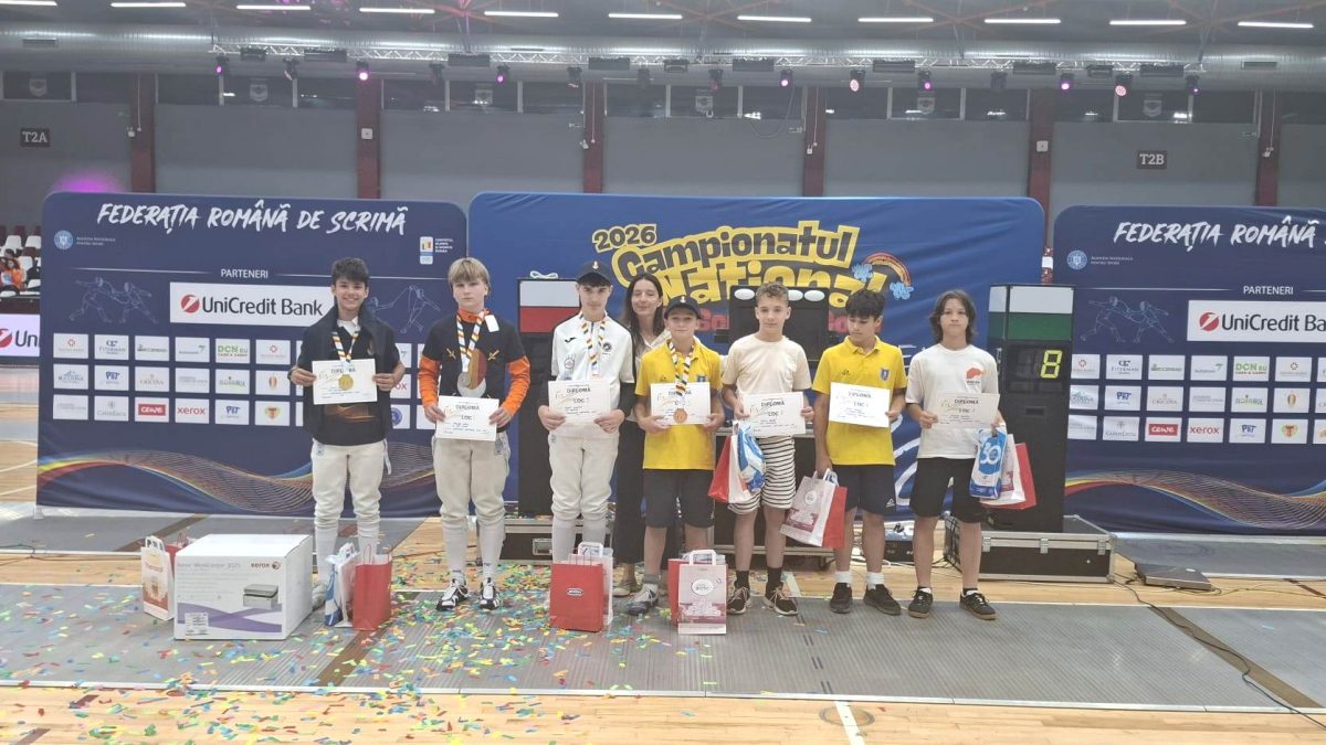 Filip Savin – campionul U13 al României la spadă masculin!