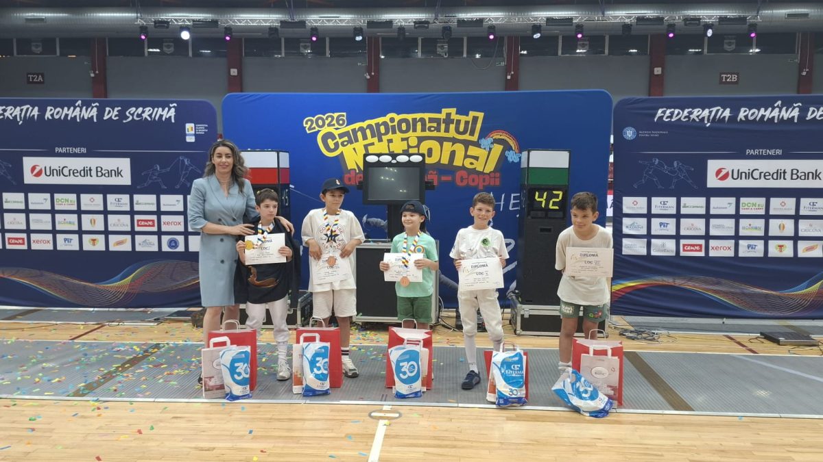 Tudor Ichim e campionul României la floretă masculin U9!