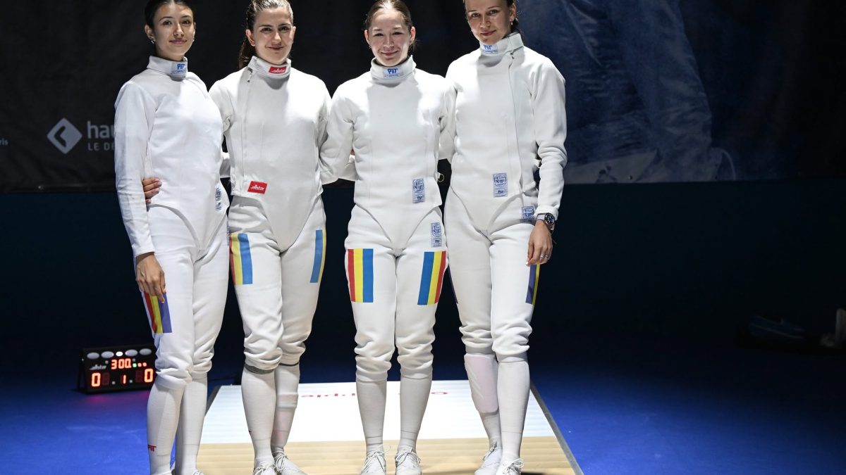 Antony 2026: Locul 9 pentru România la spadă feminin echipe