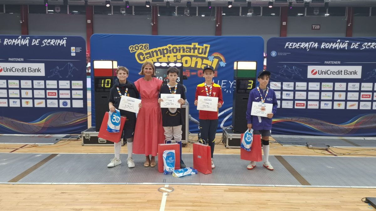 Andrei Alexandru Mihai este campionul României la floretă masculin U13!