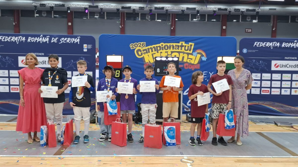 Dominic Gavriș – campion național la floretă masculin U11!