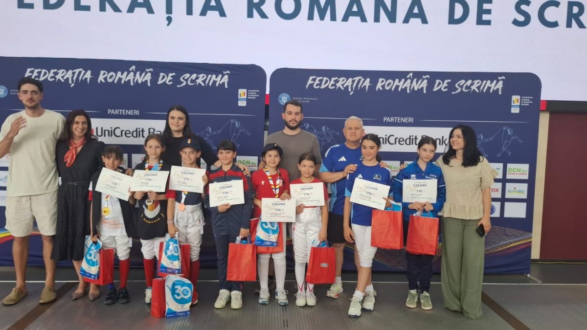 Diana Stănică a cucerit titlul național U11 la sabie feminin