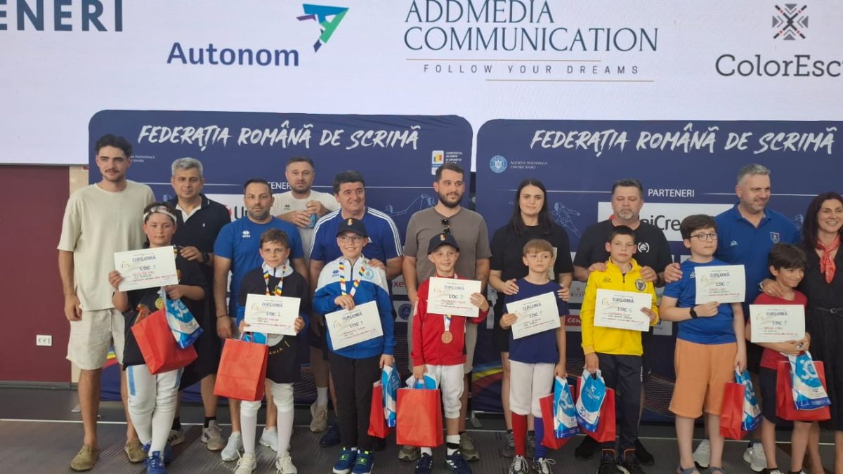 Petru Nițu este campionul României U11 la sabie masculin