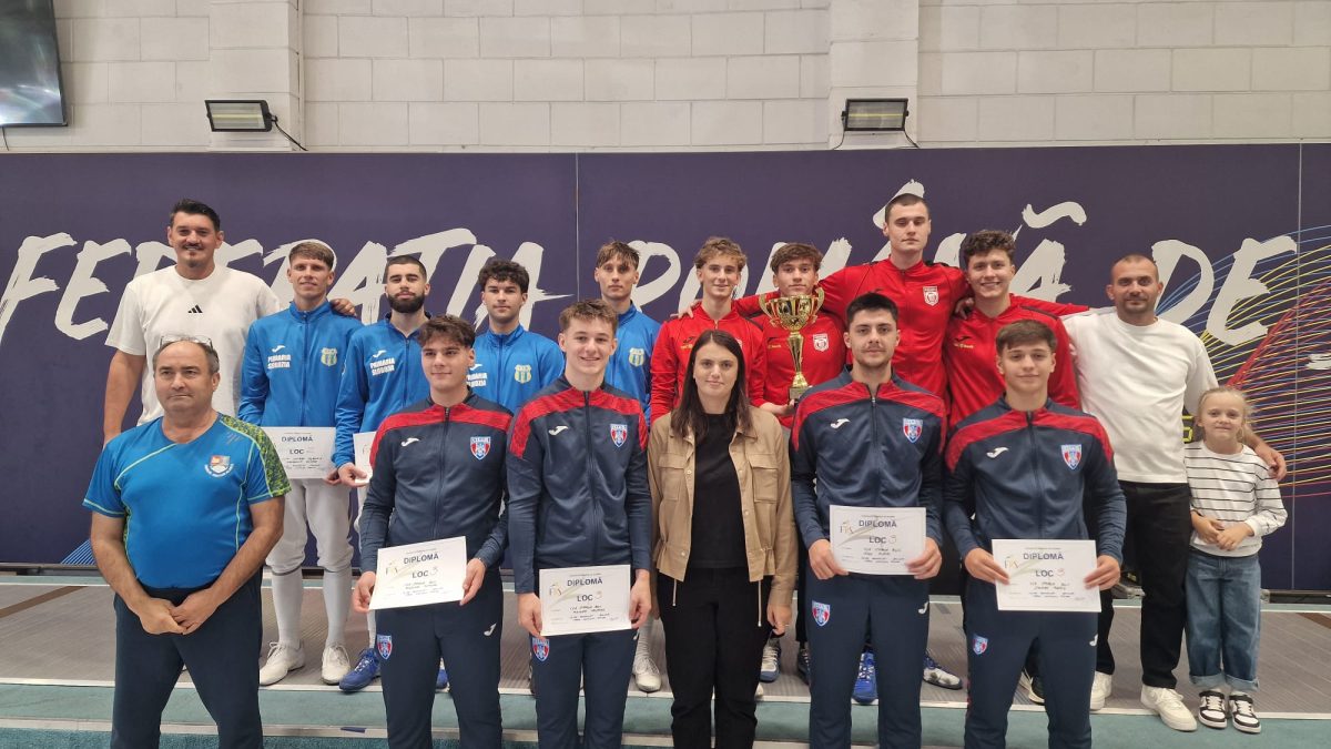 CS Dinamo București a cucerit Cupa României la sabie masculin echipe!