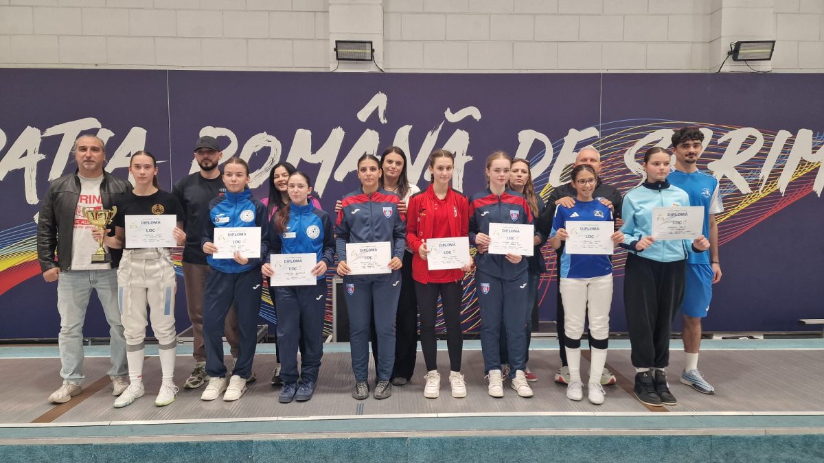 Mara Ionescu a cucerit Cupa României la sabie feminin cadeți!