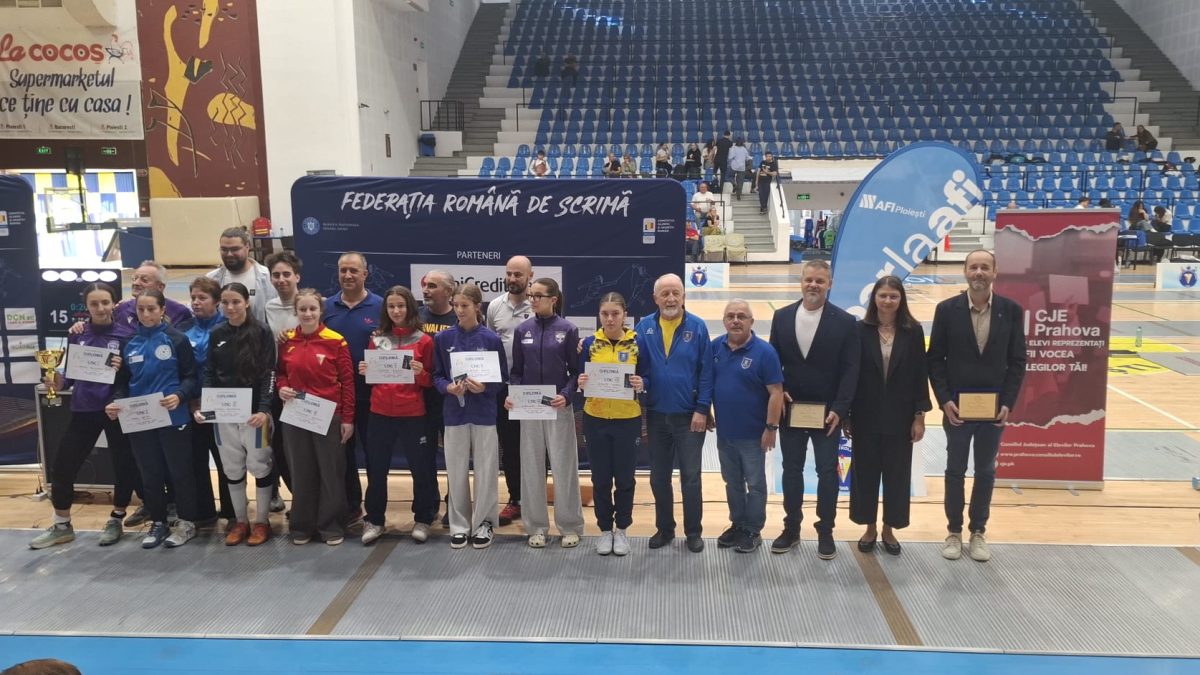 Julia Honciu Ballester a cucerit Cupa României la floretă feminin cadeți