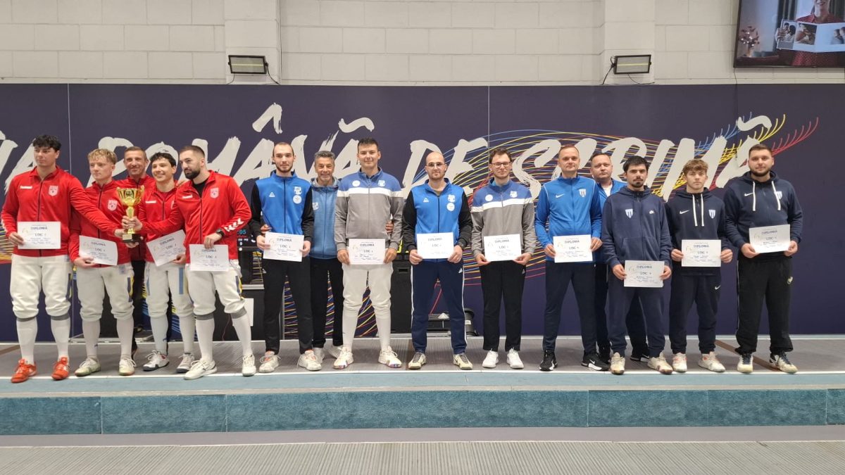 Trofeul Cupei României la spadă echipe masculin rămâne la Satu Mare, cucerit de Olimpia!