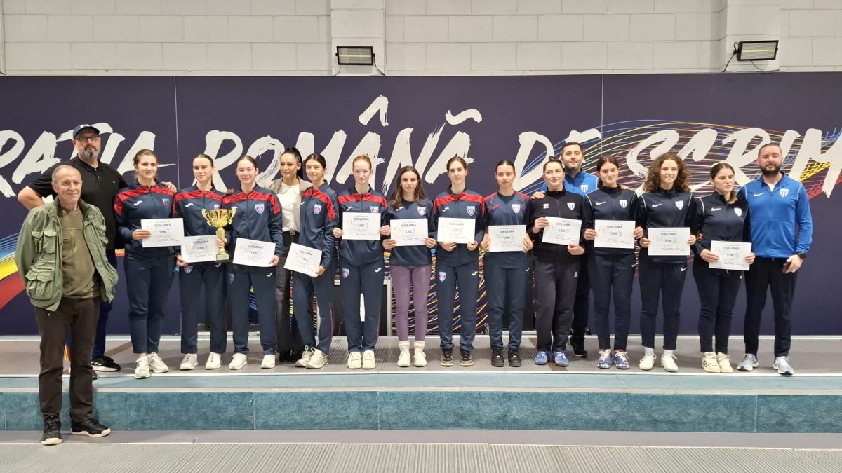 CSA Steaua București a cucerit Cupa României la spadă echipe feminin!
